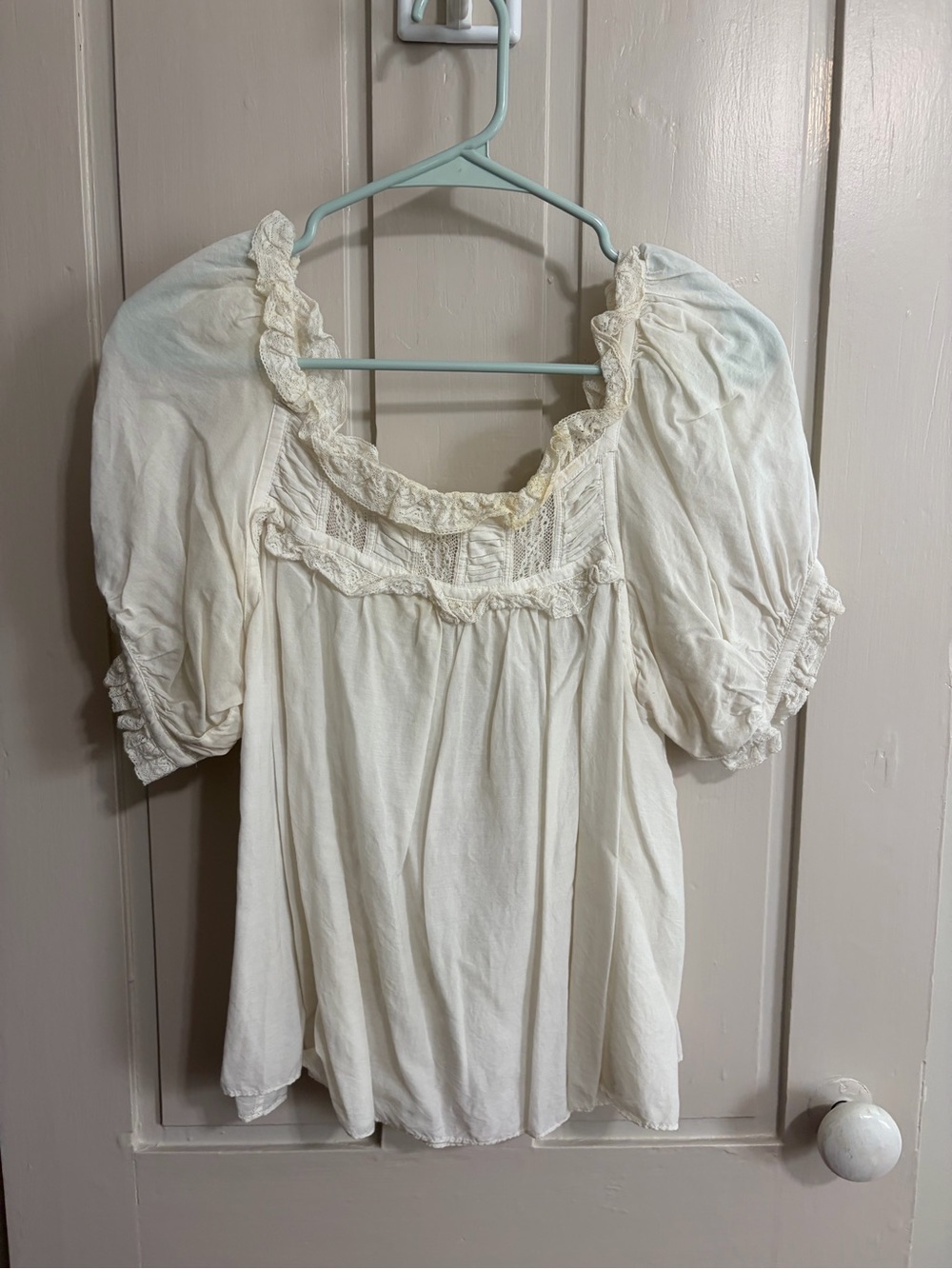 Doen White Frances Blouse